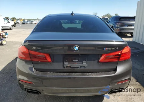 2020 BMW M550Xi from USA, damaged, VIN WBAJS7C06LCD34796
